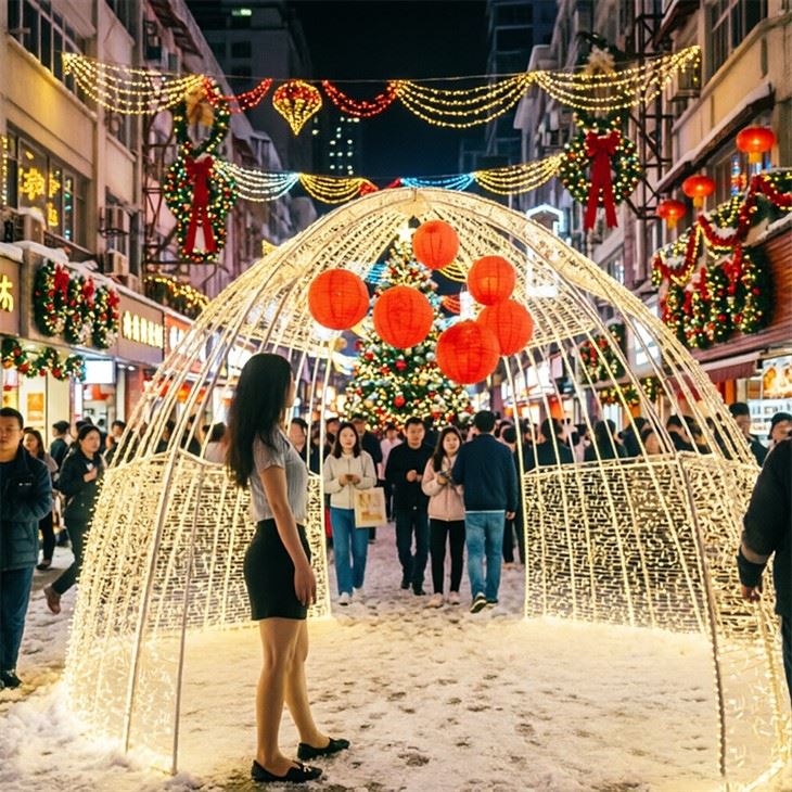 giant led ornament